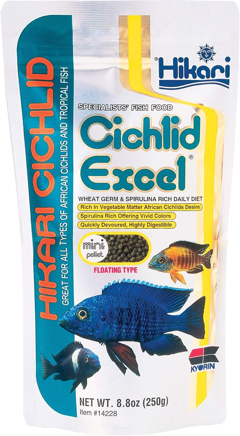 Hikari 8.8-Ounce Cichlid Excel Floating Pellets for Pets, Mini image number 2