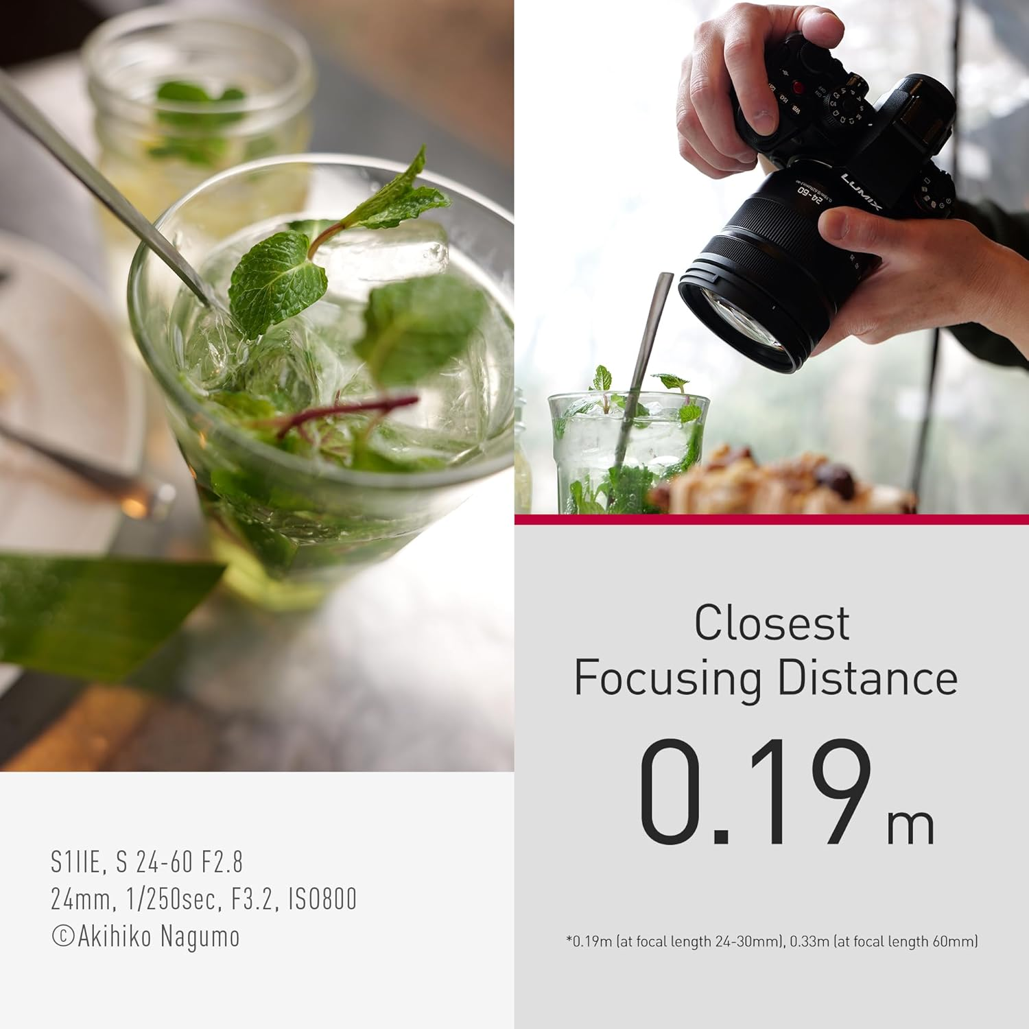 Panasonic LUMIX S 24-60Mm F2.8 L-Mount Standard Zoom Lens (S-E2460GC)