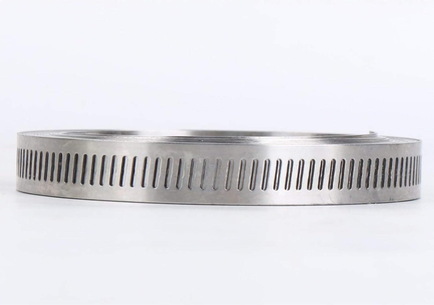 Clamps Hose Stainless Steel Worm Clamp,Hose Clamps 20 FT Adjustable 304 Stainless Steel Large Hose Clamp with 15 Fasteners Duct Clamps,Hose Clamp Strap with Fasteners. image number 5