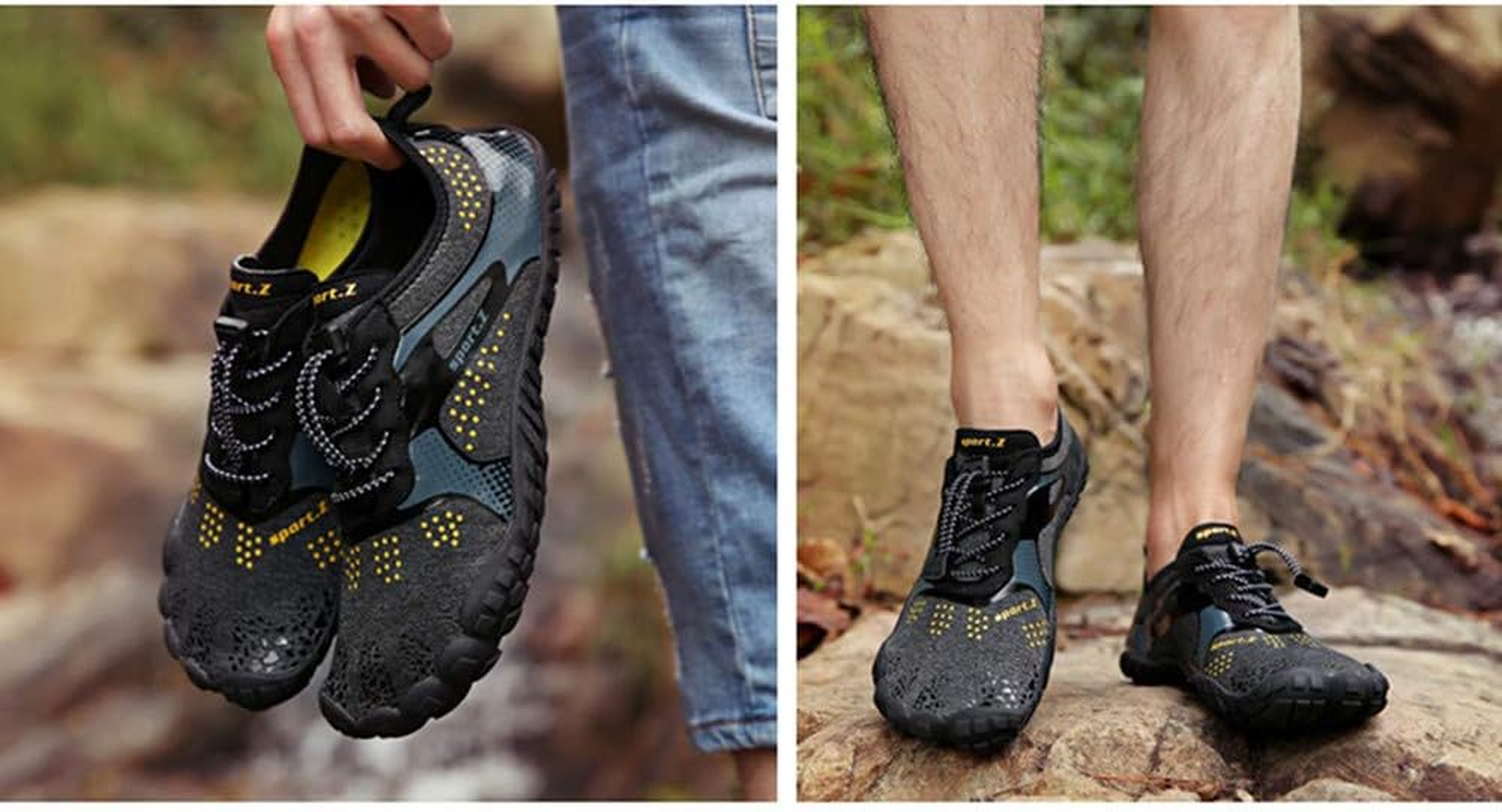 Asifn Unisex Barefoot Outdoor Hiking Water Shoes Fitness Mountaineering Yoga Beach Sport Running Shoes Gym Surfing Swimming Quick-Dry Shoes image number 7