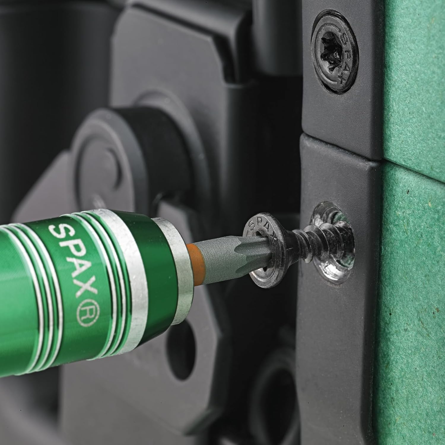 SPAX Universal Screw, Countersunk Head, Black, T-Star Plus, Full Thread (3.5 X 30 Mm, Pack of 200) image number 6