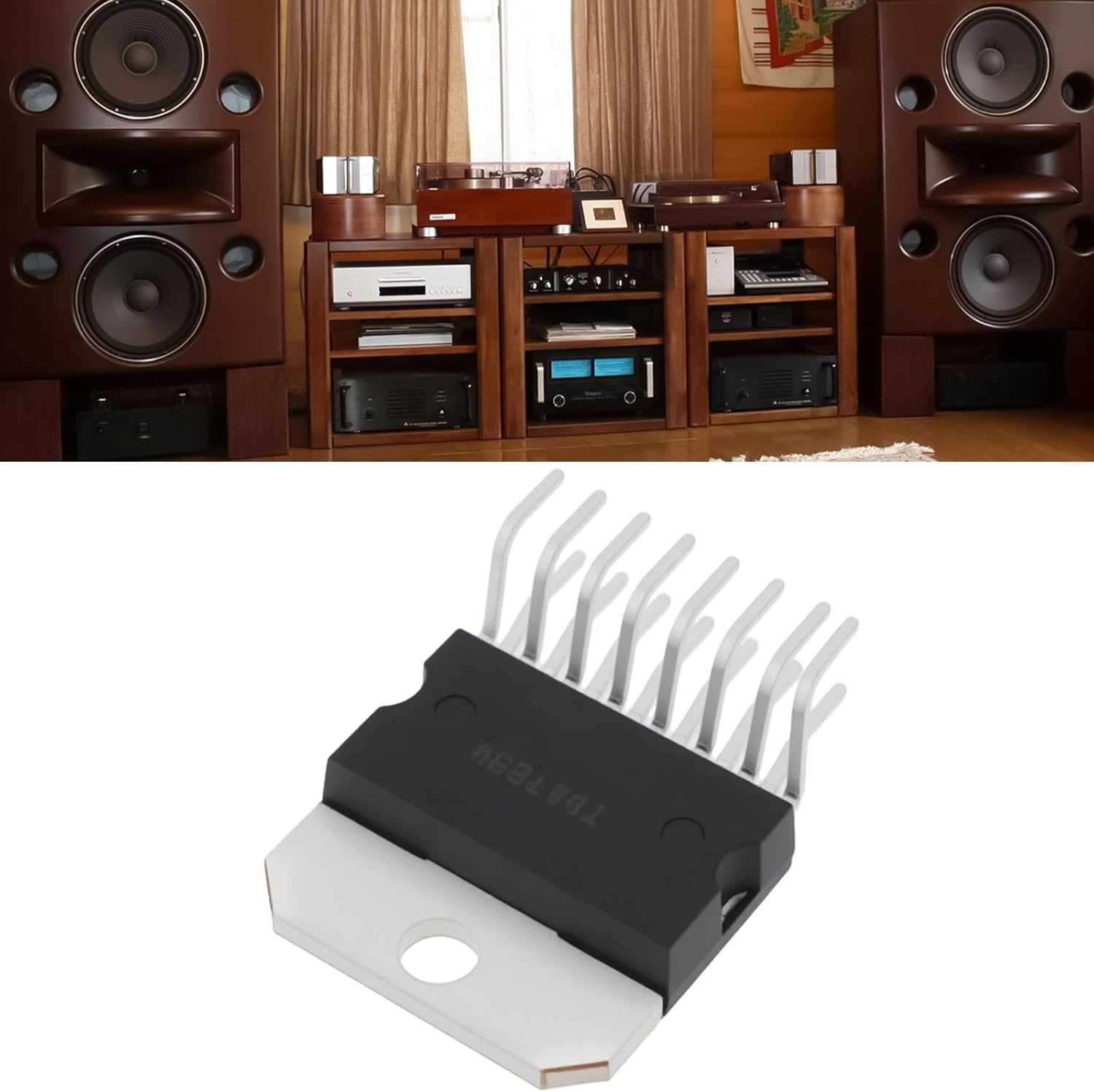 VGOL TDA7294 100W Audio Power Amplifier Compatible with Hi-Fi Field Applications Home Stereo Self Powered Loudspeakers image number 5