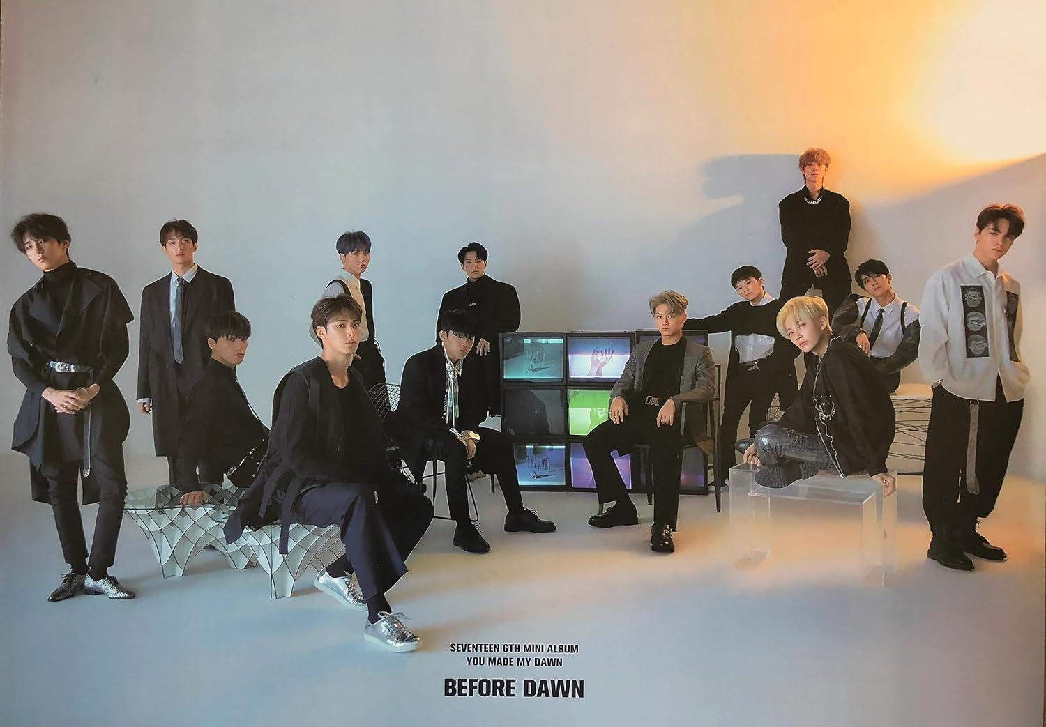 SEVENTEEN YOU MADE MY DAWN 6Th Mini Reissue Album DAWN Version Cd+96P Photobook+16P Lyrics+1P Lenticular Card+2P Photocard+1P behind the Scene Card+1Ea Sticker+Tracking Sealed SVT image number 3