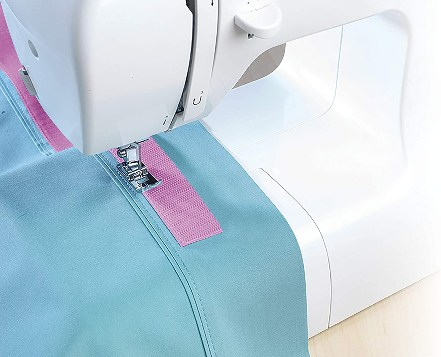 Velcro Brand Sew on Tape 15Ft X 3/4 in Variety Pack 7 Colors for Fabrics Clothing and Crafts, Substitute for Snaps and Buttons, Cut Strips to Length