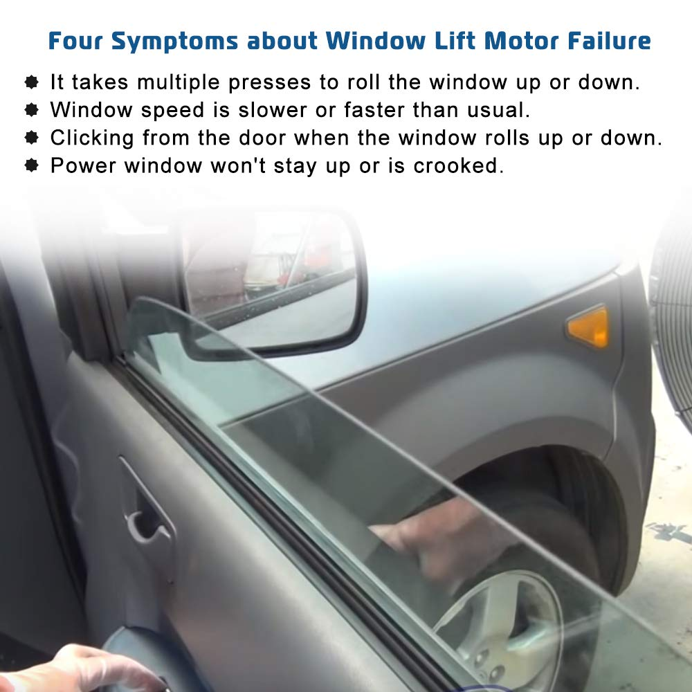 Window Lift Motor Front Right Passenger Side for 2003-2009 Nissan 350Z 2003-2007 Infiniti G35 Coupe Model Replace # 80730-CD00A 80730CD00A 742-512 image number 5