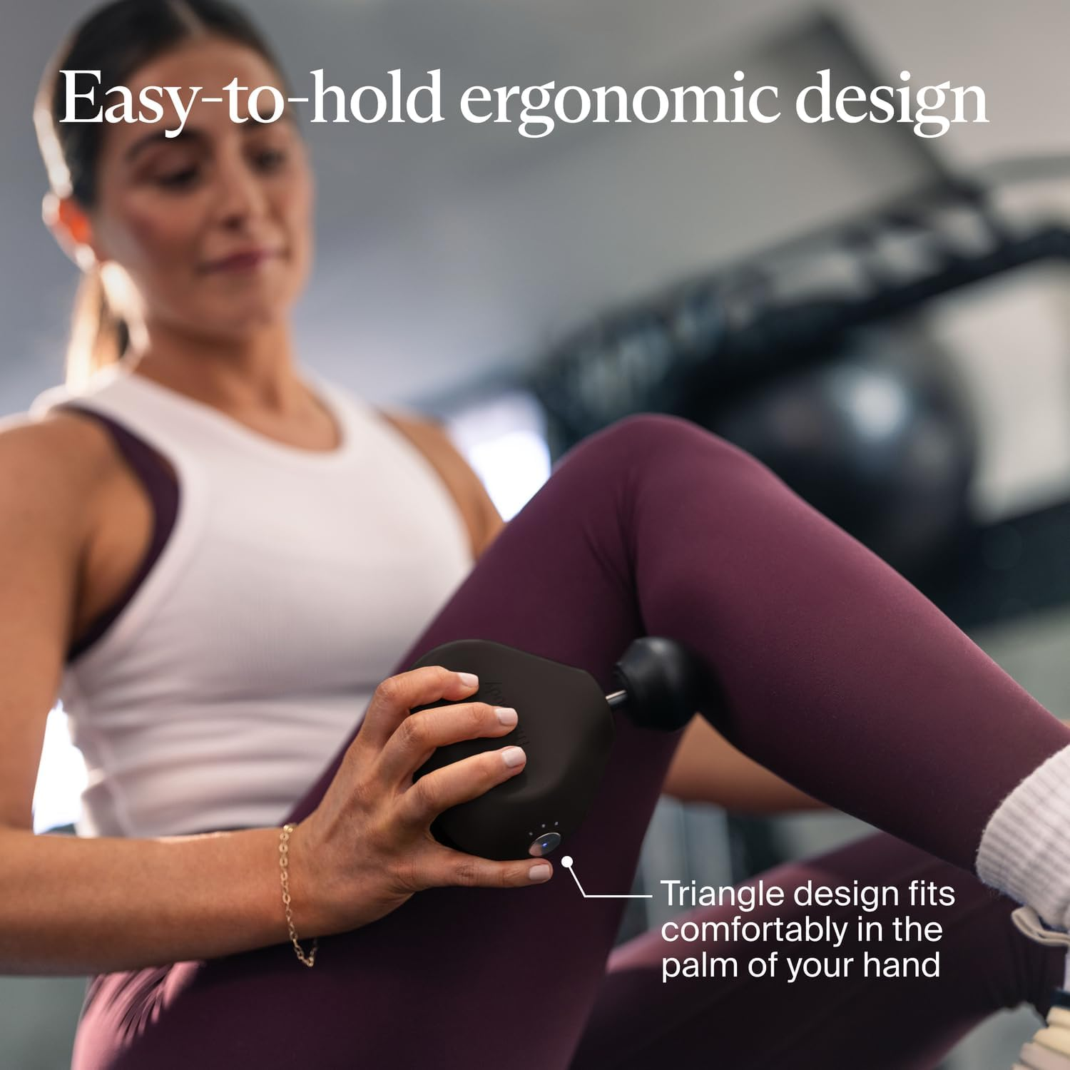 Therabody Theragun Mini (3Rd Generation) &ndash; Ultra-Portable Massage Gun and Travel Essential for Fast, Effective Pain and Tension Relief Anywhere, Black image number 4