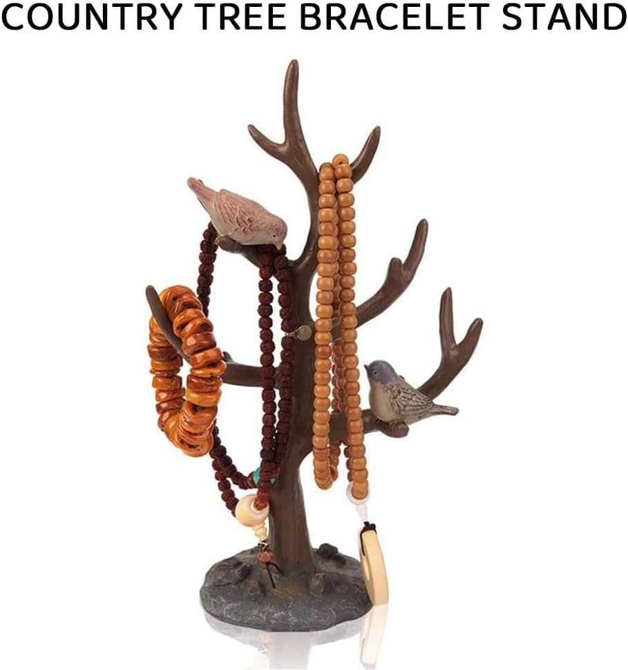 Jewelry Organizer Tree Stand &ndash; Necklace, Earring, Bracelet, Ring & Watch Holder &ndash; Hanging Jewelry Rack for Home Display & Storage image number 1
