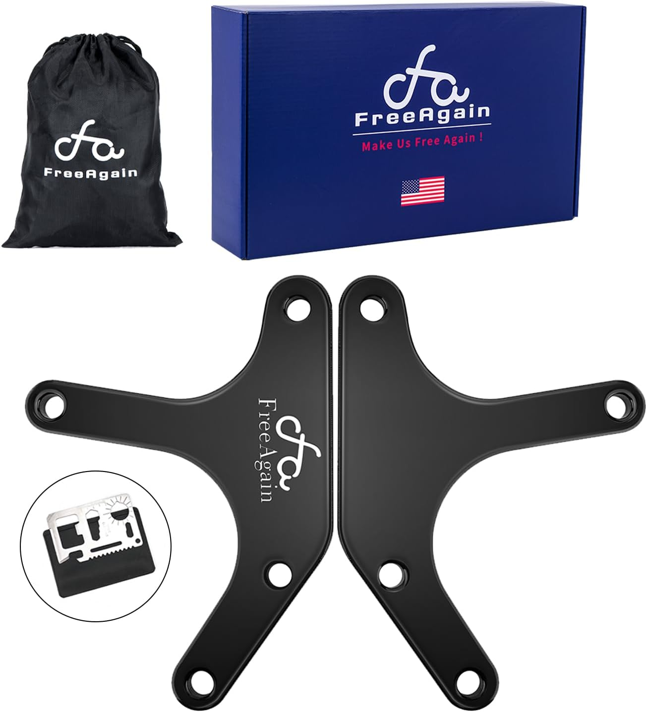 US Support Harley 1.5'' Inch Rear Suspension Lift Leveling Bracket Kits Fits for Harley Tri Glide Ultra Flhtcutg,Street Glide Trike Flhxxx,Freewheeler image number 6