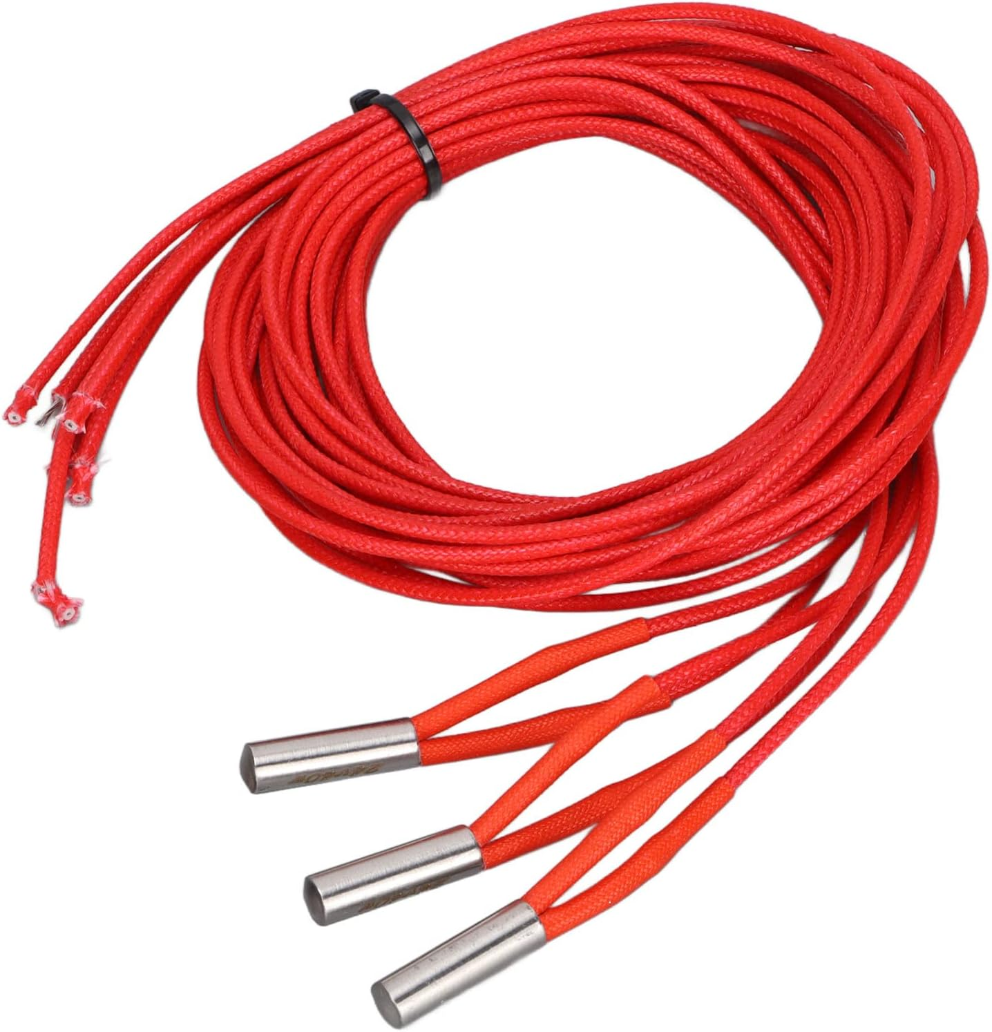 3Pcs Heating Rods, 6X20Mm 24V 40W Ceramic Cartridge Heater Tubes 3D Printer Accessories Suitable for 3D Printers, Such as for CR 10S Pro, for CR X, for Ender 3, for Ender 3X image number 5