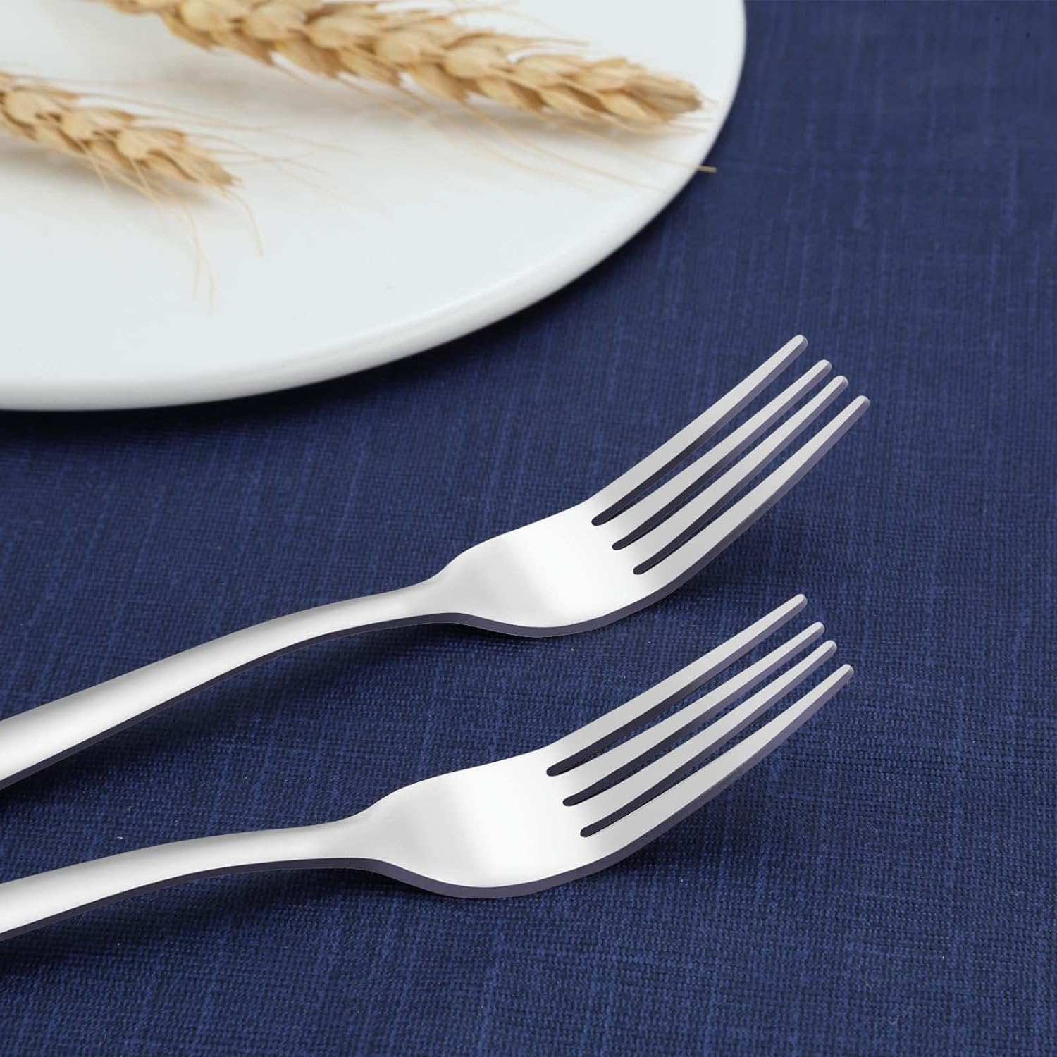 36-Piece Salad Forks Set, 5.9 Inches Stainless Steel Forks Silverware, Durable Dessert Forks Set, Cost-Effective Small Forks for Home, Kitchen, Restaurant - Mirror Polished, Dishwasher Safe image number 1