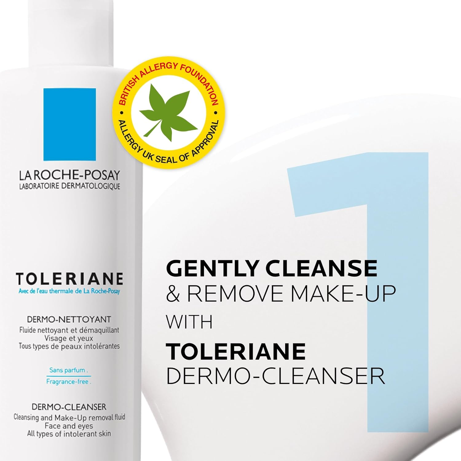 Toleriane Dermo-Cleanser by La Roche-Posay for Women - 6.76 Oz Cleanser image number 1
