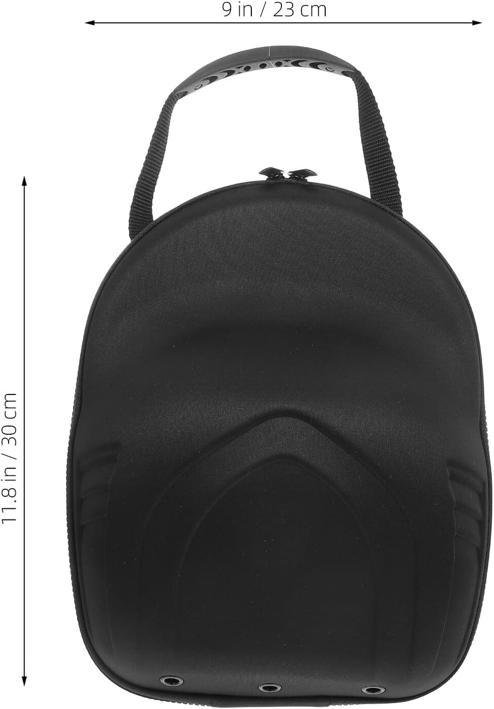 CONGARTENO Travel Baseball Hat EVA Storage Bag with Smooth Zipper Portable Cap Organizer Box for Baseball Caps Anti-Deformation Hat Case for Travel Reusable Protective Holder image number 1
