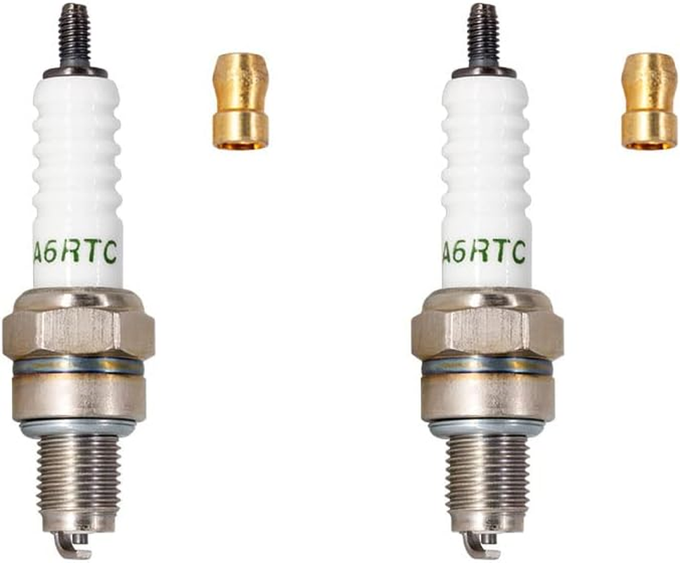 2PK TORCH A6RTC Spark Plug Replace for NGK 2983/CR6HSA Spark Plug, for Denso IUF22 U20FSR-U Spark Plug, for Champion 889 Z6 Spark Plug, for Brisk Nar15Ys,For Bosch UR4AS Ur6Ac,For Autolite 4194, OEM image number 3