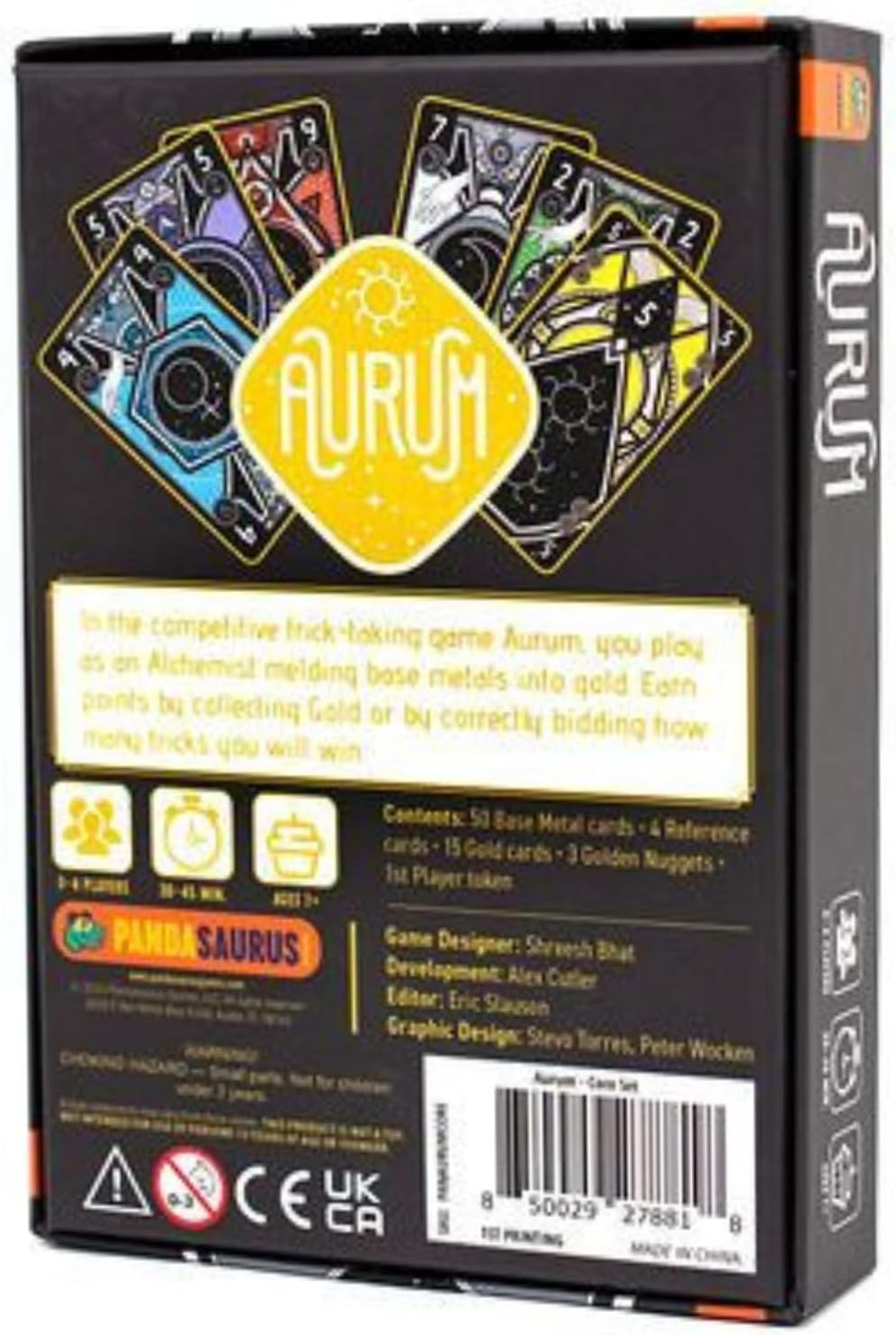 Pandasaurus Aurum Board Game image number 1