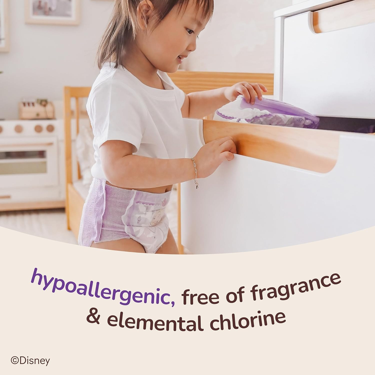 Pull-Ups Girls' Skin Essentials Potty Training Pants, Training Underwear, 4T-5T (38-50 Lbs), 14 Ct image number 2