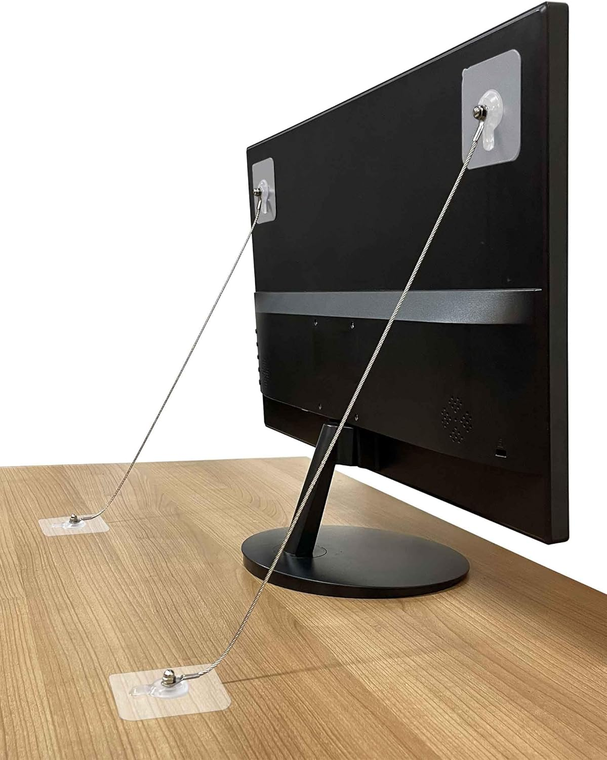 6 Pack Furniture Anchors Kit for Baby Proofing, Furniture Straps Use to Prevent Falling and anti Tip, Dresser or Cabinet to Wall Anchors, 8In