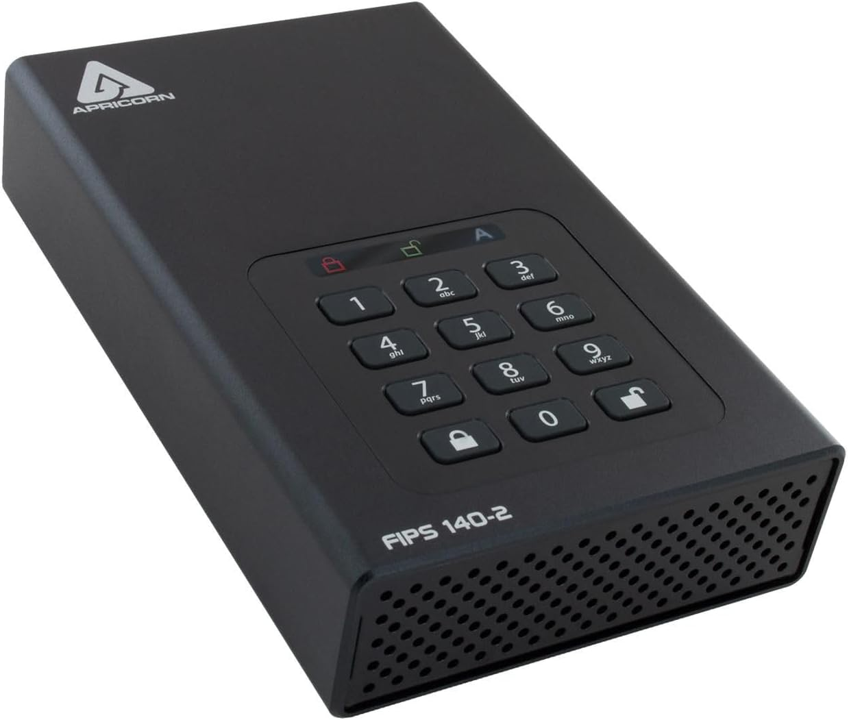 Apricorn Aegis Padlock 4 TB DT 256-Bit Encryption USB 3 Hard Drive (ADT-3PL256-4000) image number 2