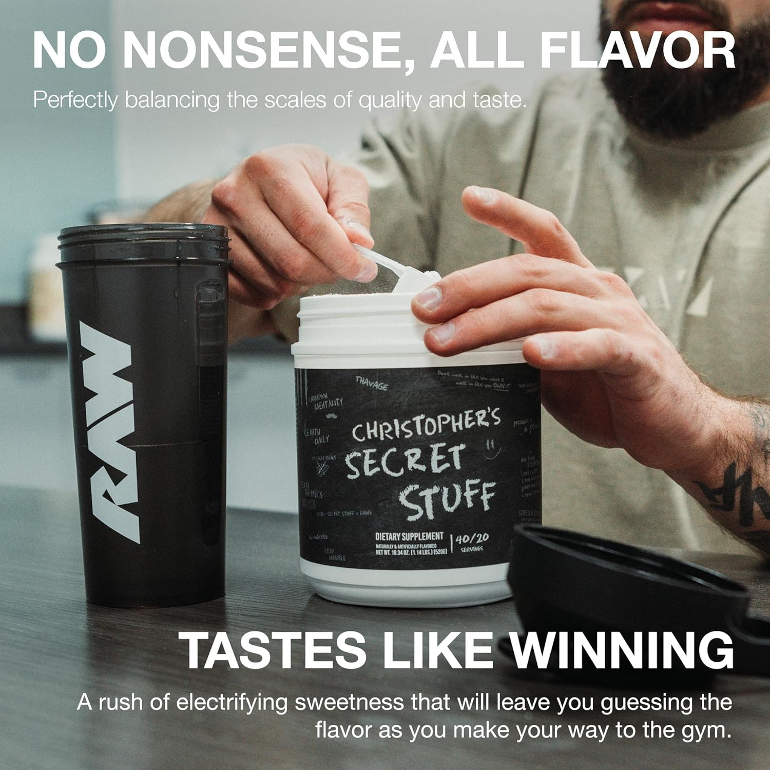 Nutrition Cbum Christopher'S Secret Stuff Thavage Pre-Workout Powder 512 G image number 5