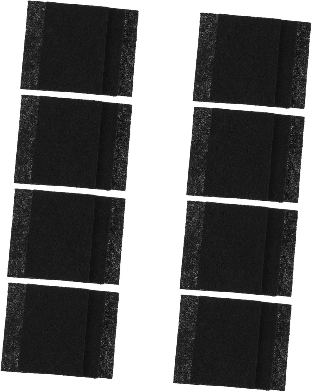 Minkissy 24Pcs Charcoal Tablets Pet Litter Box Mat Replacement Filters for Cat Litter Box Odor Absorber Pad