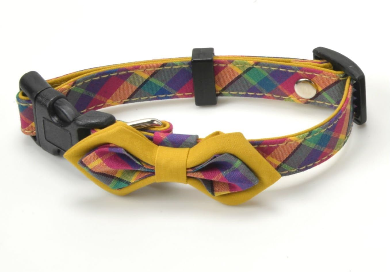 Dog Amo.K 910082-3 Collar Sharp Ribbon L-YEL