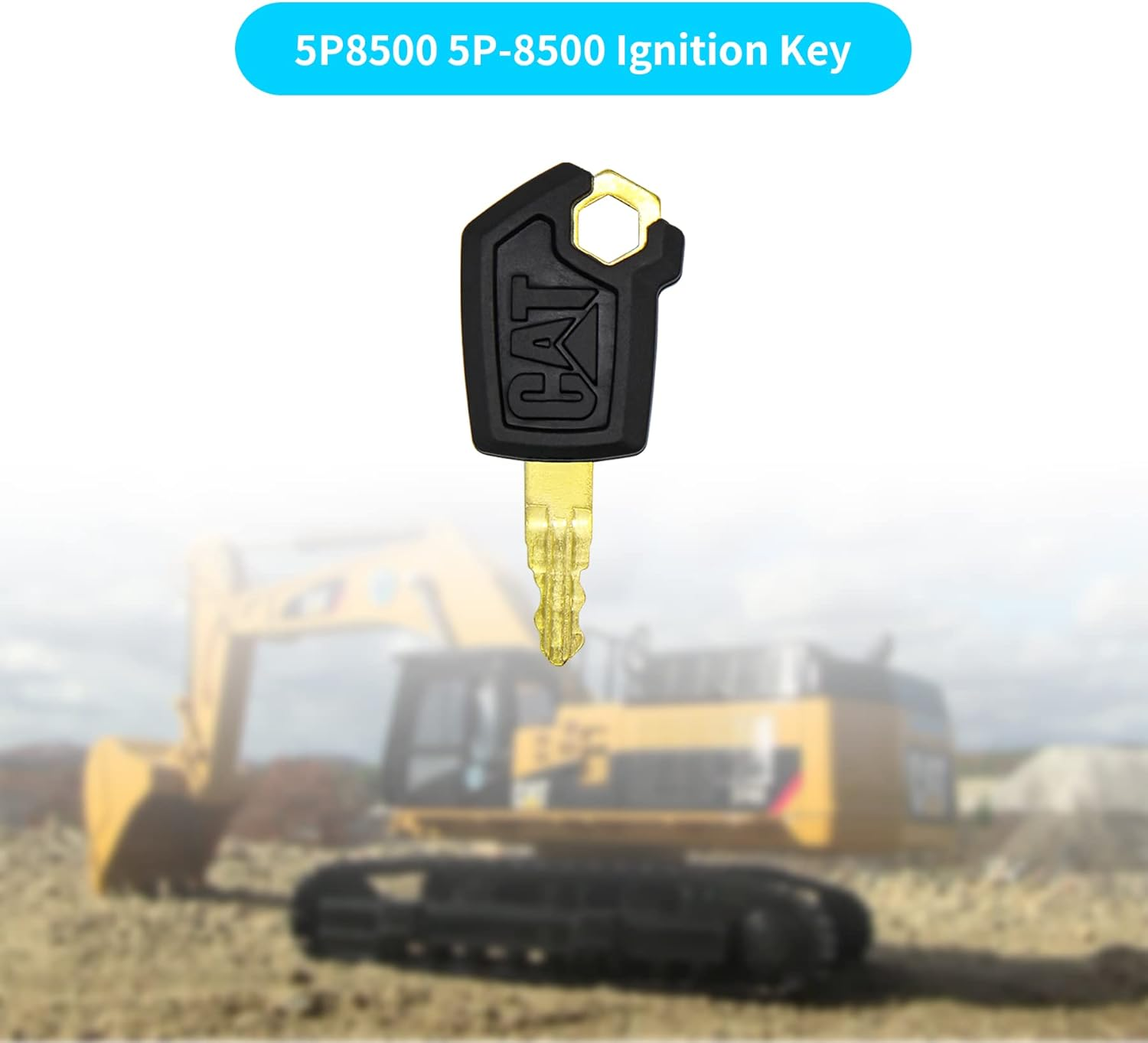 JCB Key and 5P8500 Ignition Key for Heavy Construction Equipment Ignition Part image number 2