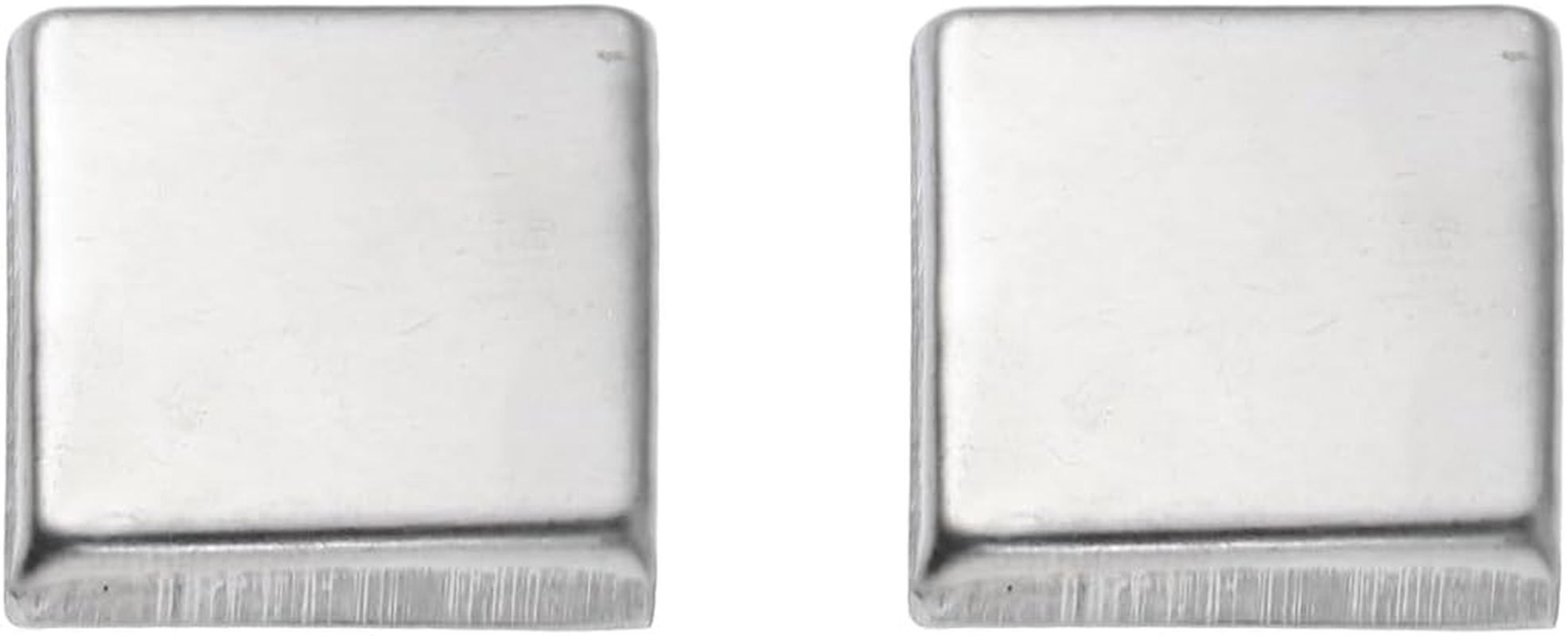 Minkissy 60Pcs Square Empty Metal Pans for DIY Eyeshadow Blusher Pressed Powder Makeup Plates for Crafting Cosmetics for Women Girls image number 4