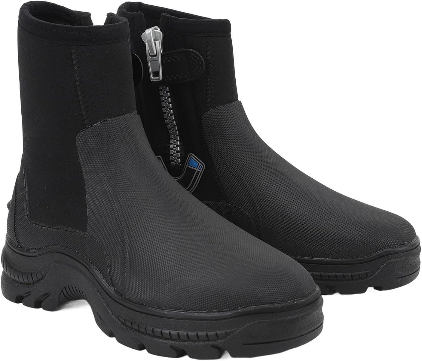 Jectse Non Slip Dive Boots 5Mm Thickness High Top Neoprene Water Boots for Snorkeling Swimming, Soft Lining Wading image number 2