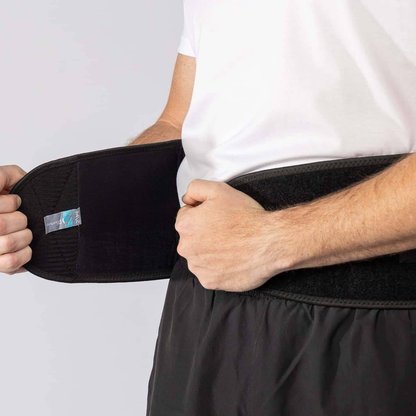 Back Support Belt, Black Large/X-Large image number 4