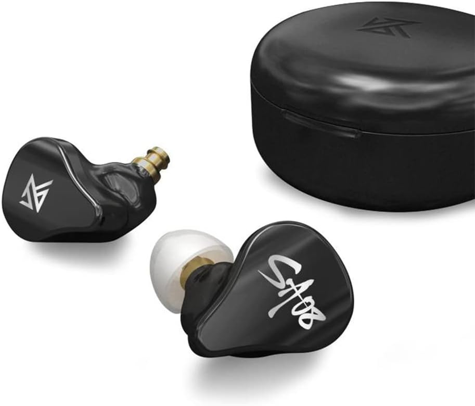 Airloop KZ SA08 Earbuds with Microphone - Black image number 4