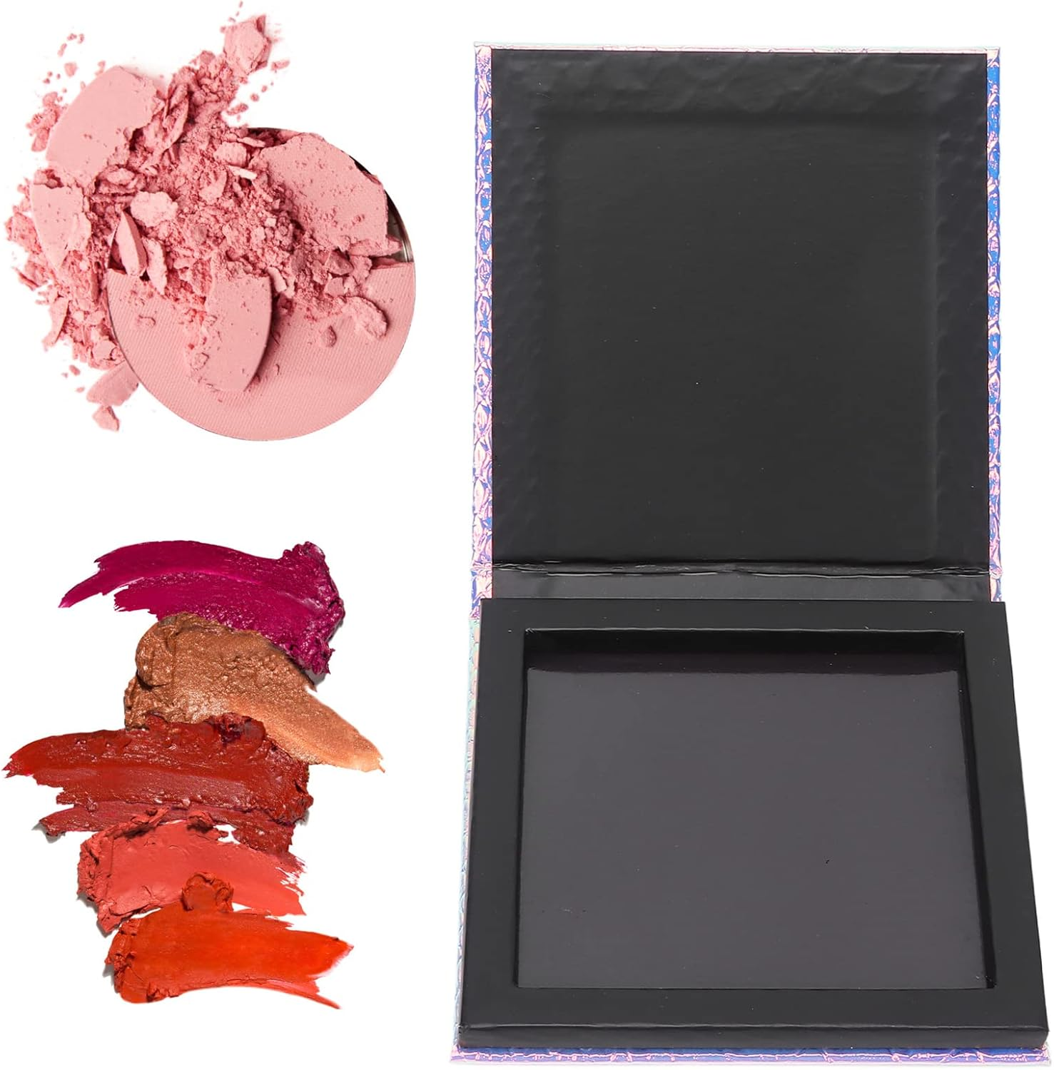 DIY Makeup Palette, Eye Shadow Palette Large Magnetic Cosmetic Makeup Case for Birthday Lipstick for Blusher