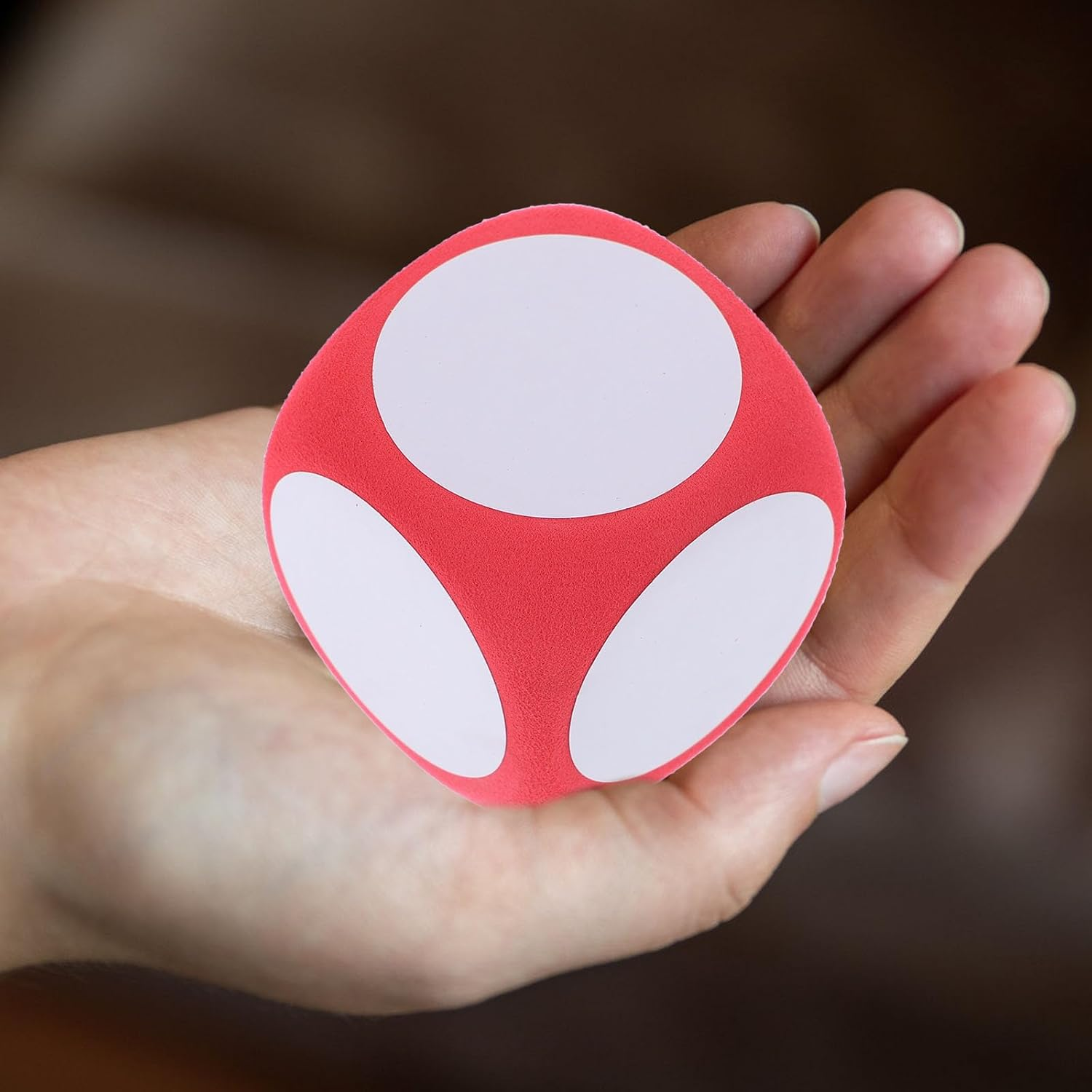 SHINEOFI 4Pcs DIY Blank Dice Classroom Writable Dice Wipe off Education Blank Dice DIY Rounded Foams Game Dice for Kids Math Teaching Accessories image number 2