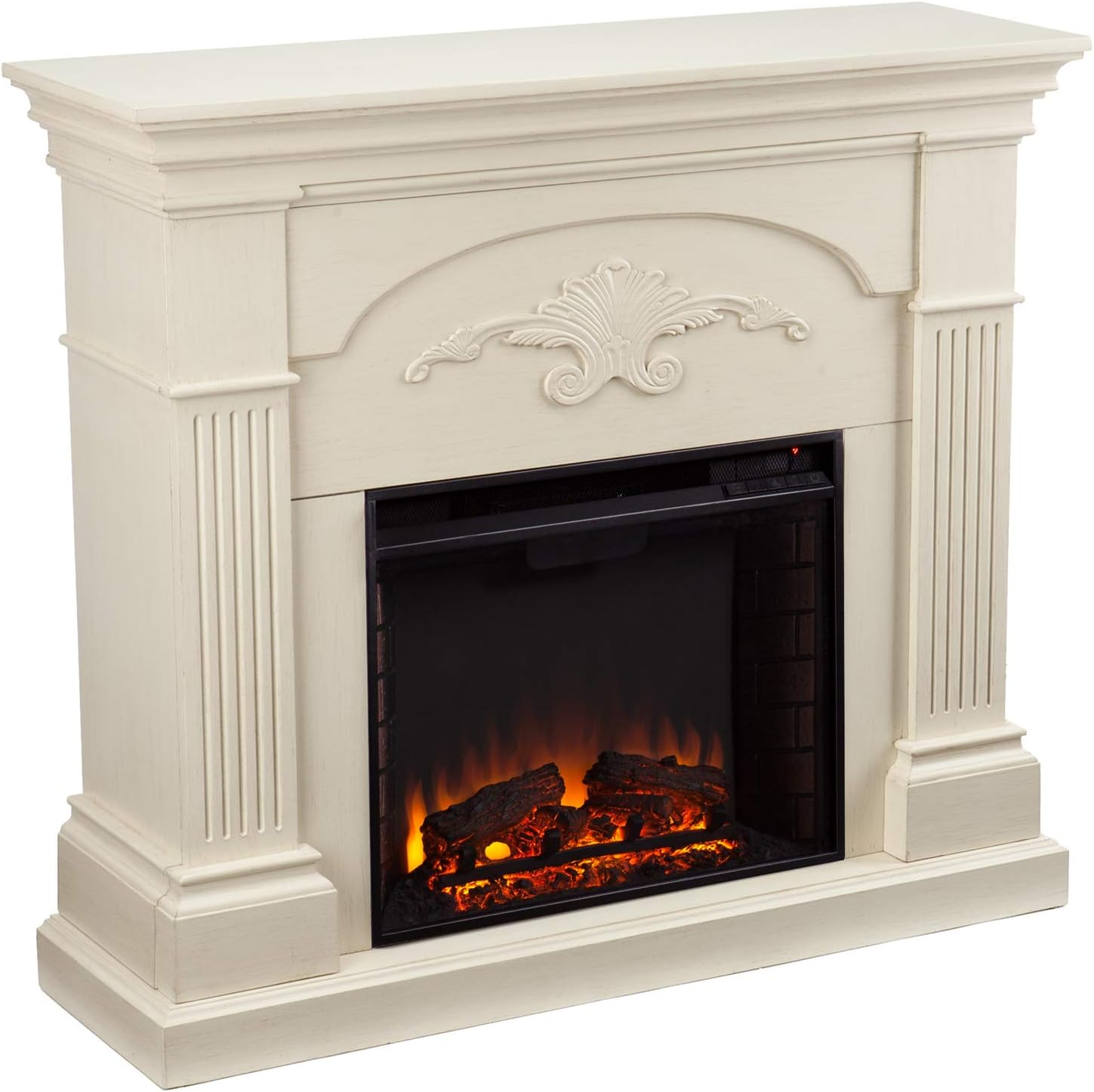 Sicilian Harvest Electric Fireplace - Ivory image number 5