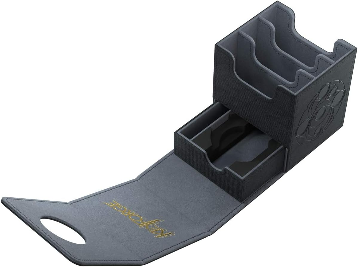 Gamegenic Keyforge Vault Deck Box, Black image number 1