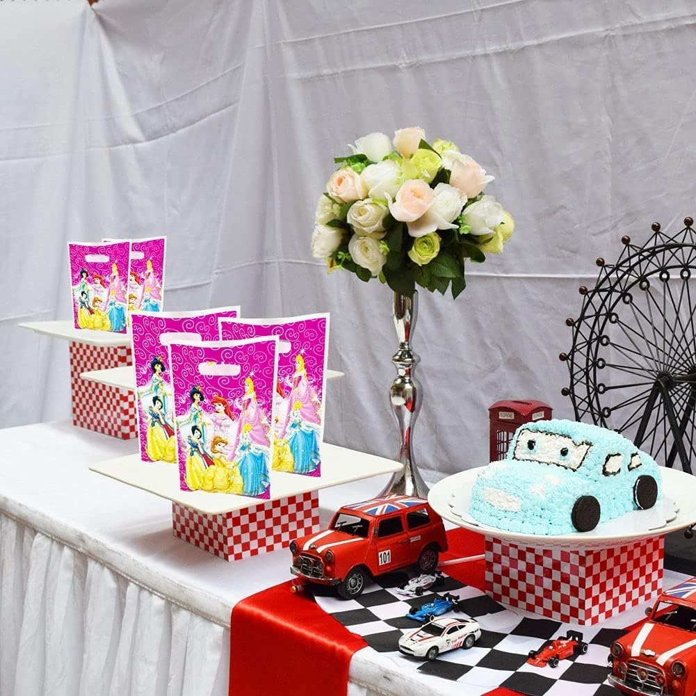 30Pcs Princess Party Gift Bags,Candy Bags,Goody Bags,Princess Birthday Party Supplies Decorations (Bags30Pcs) image number 1
