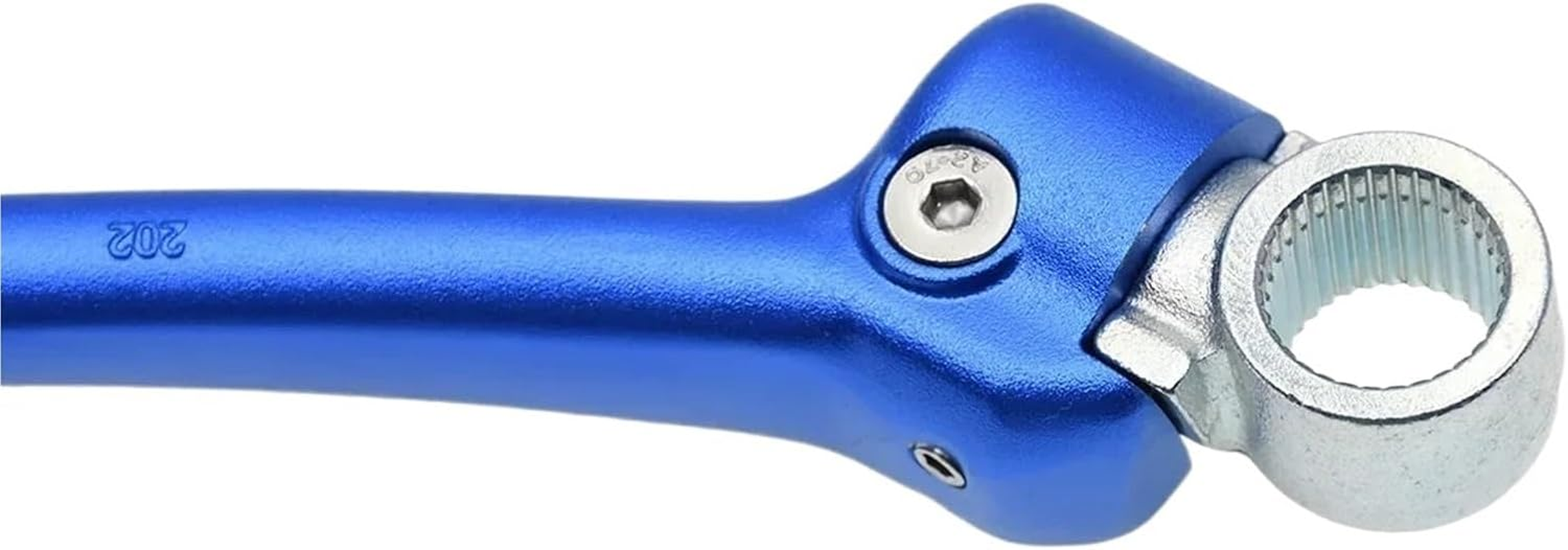 Motorcycle Forged Kick Start Lever Pedal Levers Compatible with YZ250F YZ450F YZ250FX YZ450FX WR250F WR450F YZ125 YZ250 Yz250X(Blue 2) - Blue 3 image number 7