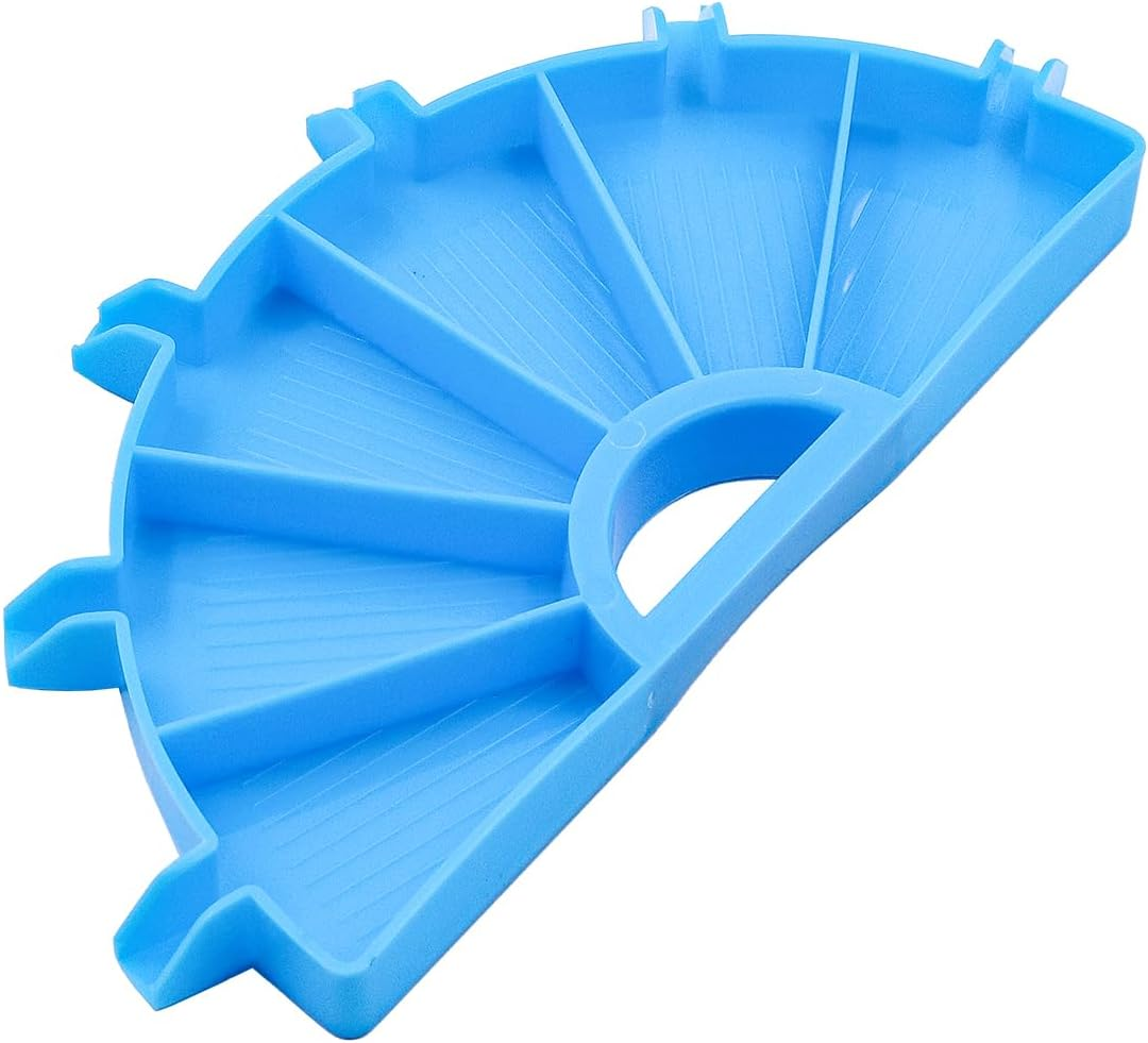 NUZAMAS Diamond Painting Trays Organizer Diamond Painting Tools Diamond Art Accessories with Trays and Pens Rhinestone Tray Sorter for DIY Art Craft Supplies (Blue) image number 4