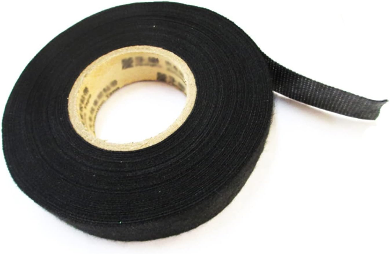 KLVN 5Pcs 19Mmx15M Cloth Fabric Cloth Harness Automotive Wiring Glue High Temperature Tape Car Adhesive Tape Wire Looms image number 6