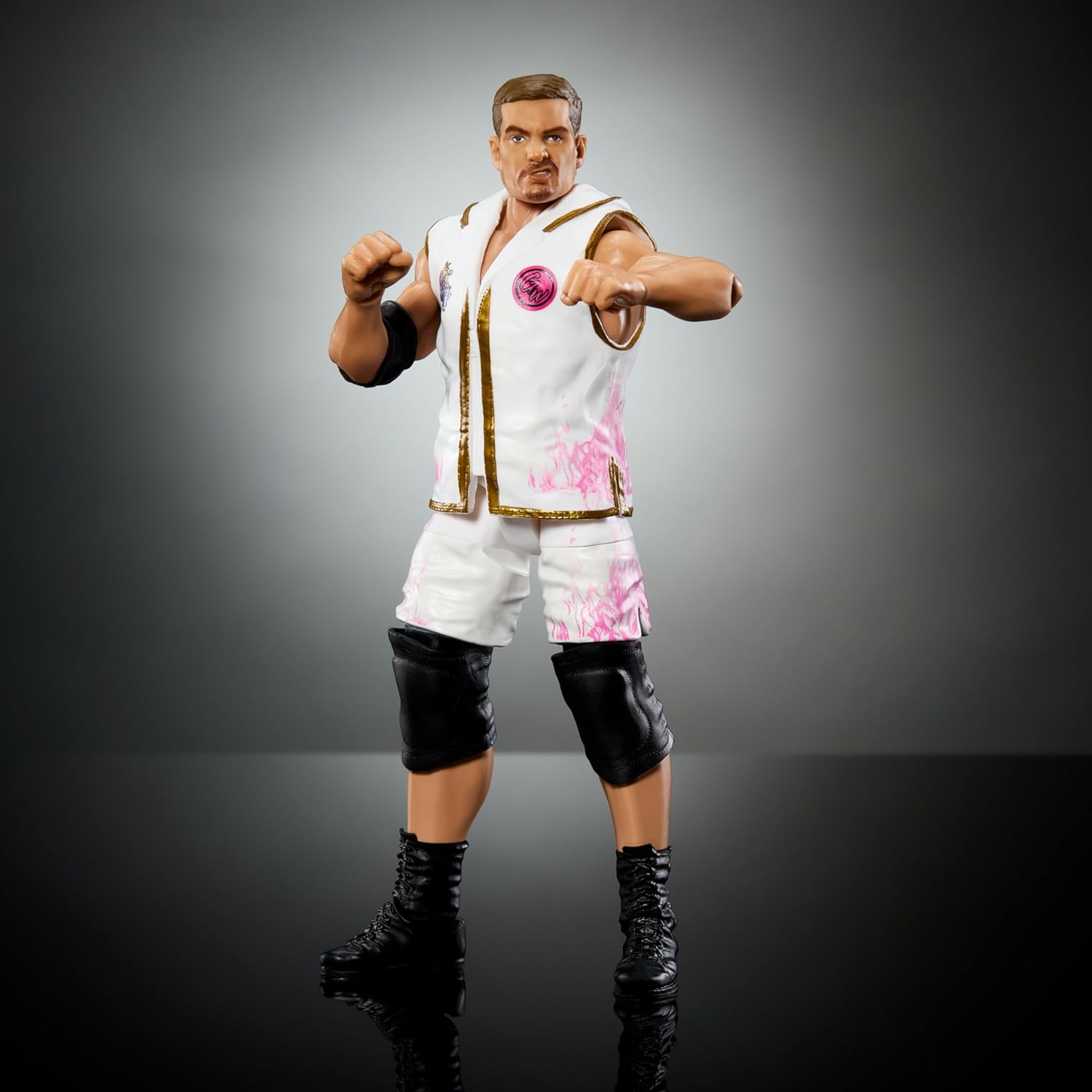 WWE Elite Action Figure & Accessories, 6-Inch Collectible Grayson Waller with 25 Articulation Points, Life-Like Look & Swappable Hands image number 5