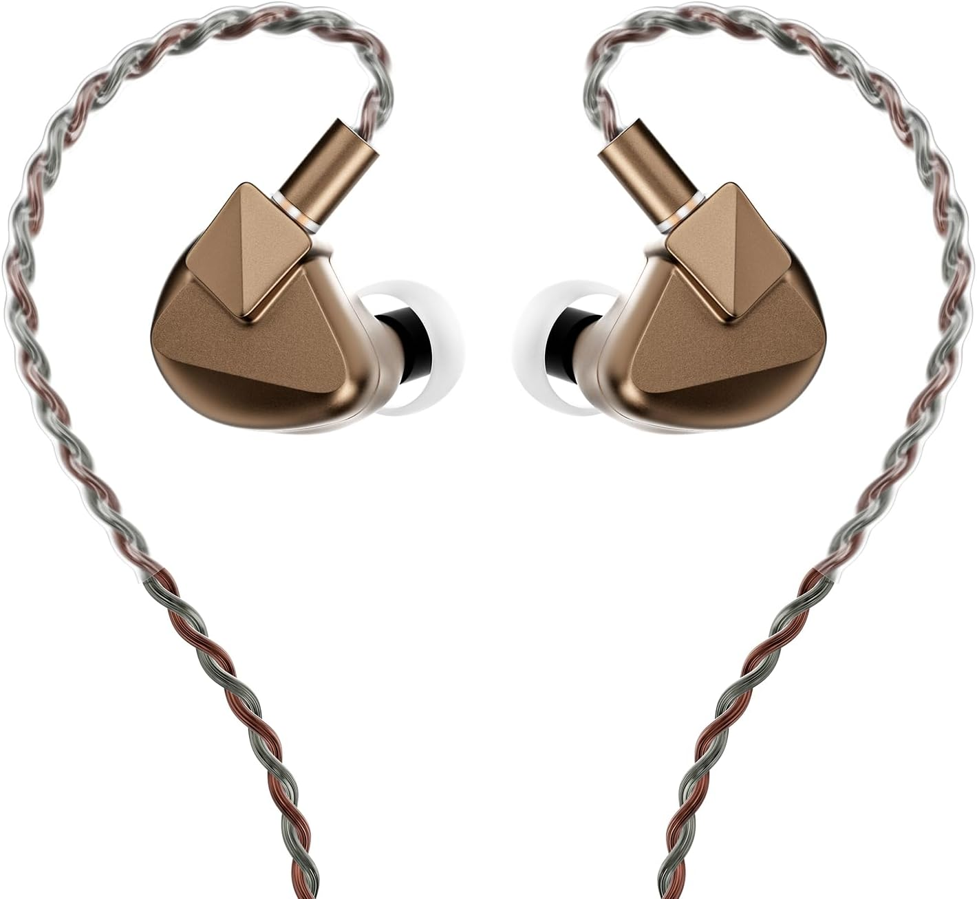 Letshuoer S12 Ultra 14.8Mm Planar Driver in Ear Monitor Iem,Hifi Wired Earphones with Detachable 2Pin 392-Core Silver-Plated Cable for Musicians Audiophiles (Gunmetal Grey, 3.5Mm/4.4Mm Connector)