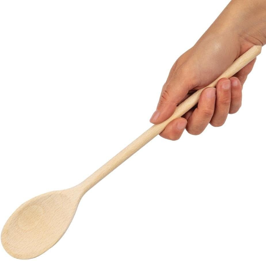 Nisbets Essentials Wooden Spoon, 12 Inch image number 3