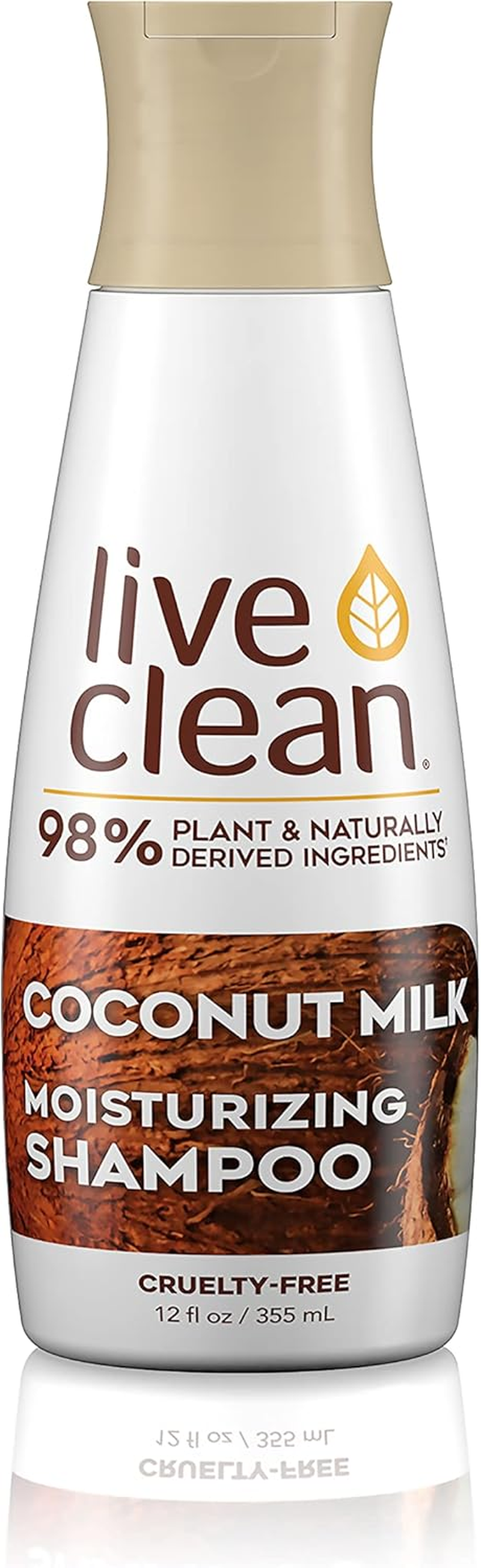 Live Clean Coconut Milk Moisturizing Body Wash, 17 Fluid Ounce