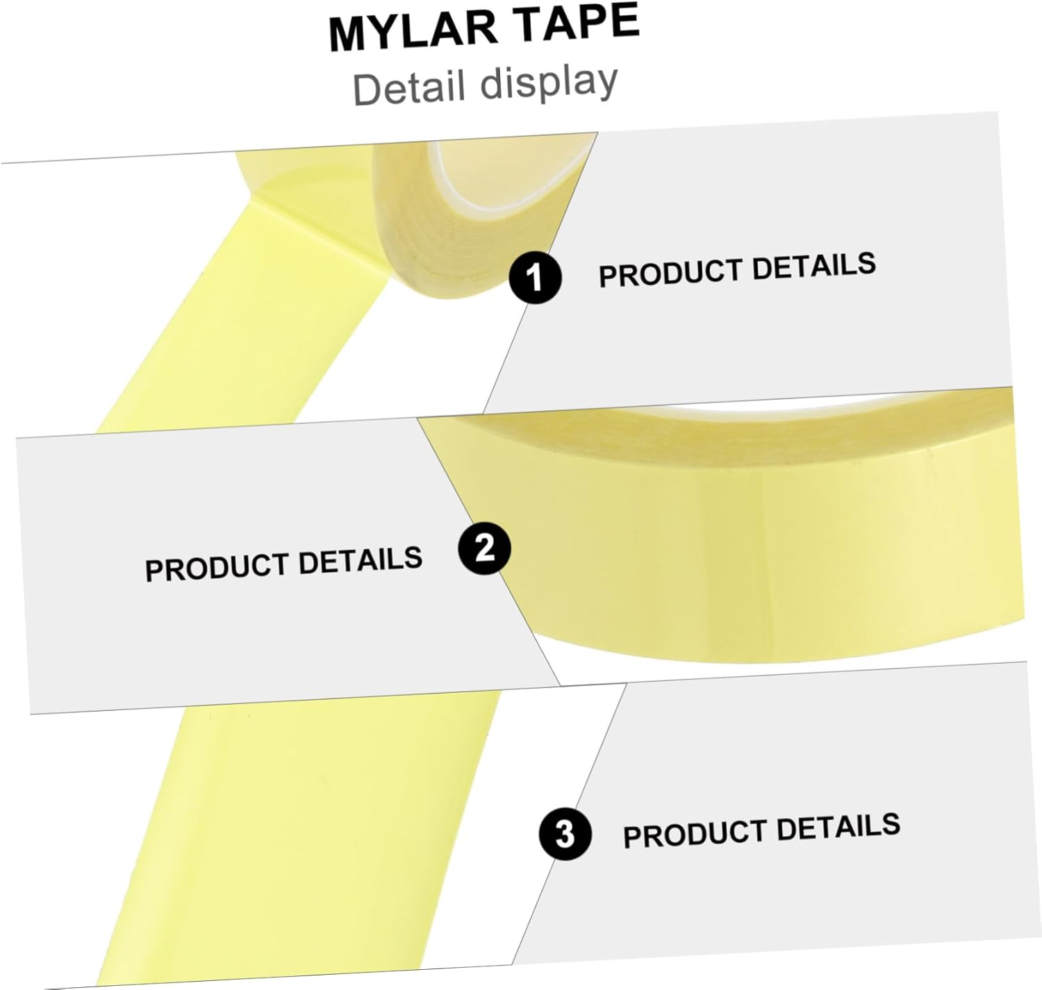 KICHOUSE 6Pcs Strong Self Adhesive Tape Insulation Tape Adhesive Electrical Random Color image number 2