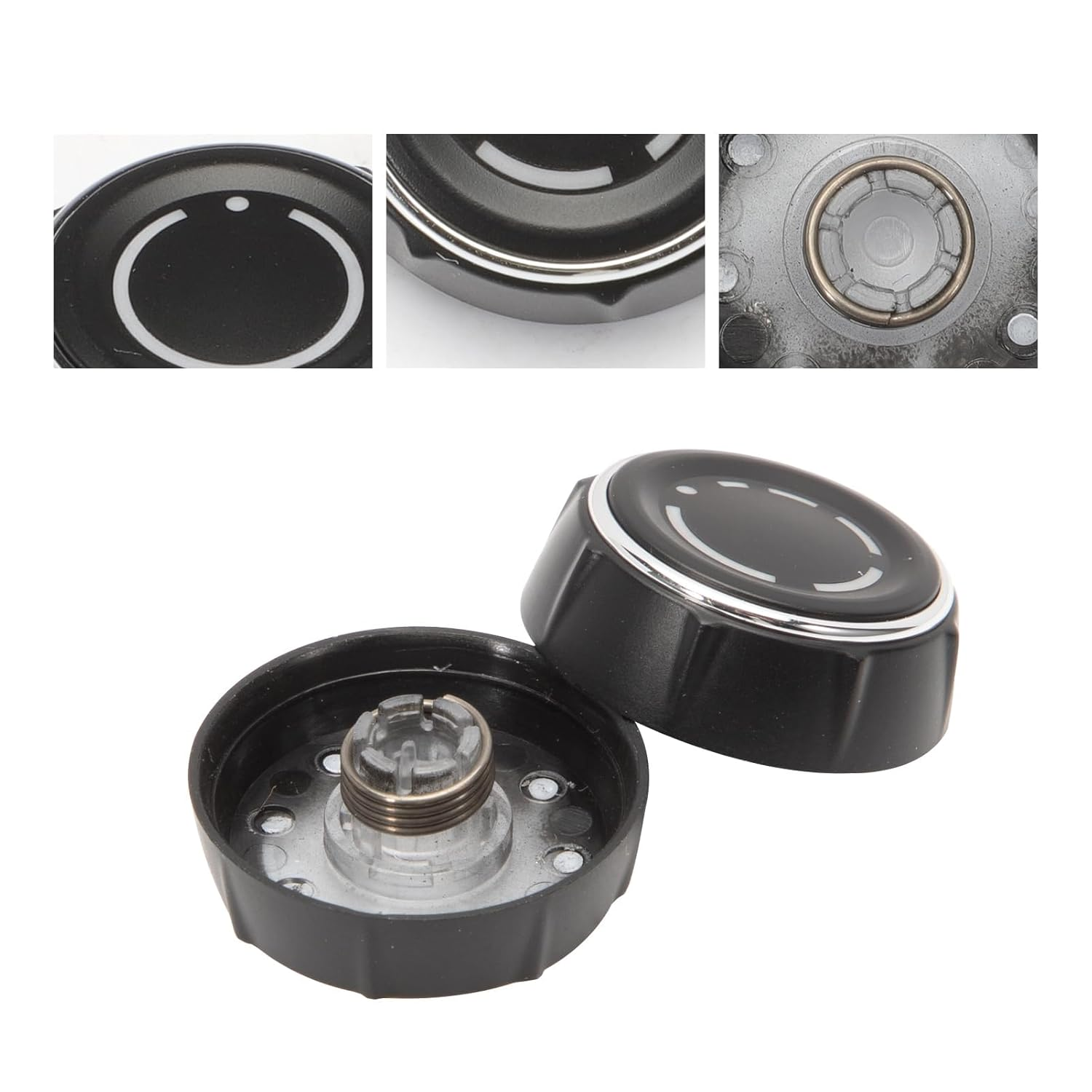 Radio Volume Control Knob Switch for 2011-2017 Cayenne Macan Panamera Dash Audio Button Cover 97064292901 97064293001 Left & Right image number 2