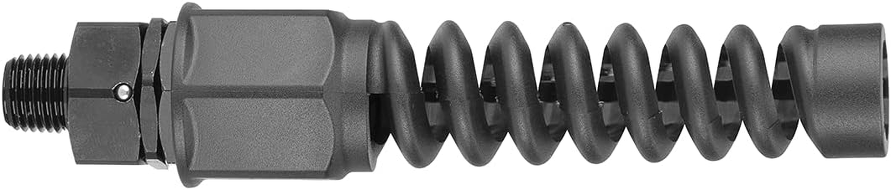 Flexzilla Pro Air Hose Reusable Fitting with Ball Swivel, 3/8 In. - RP900375BS