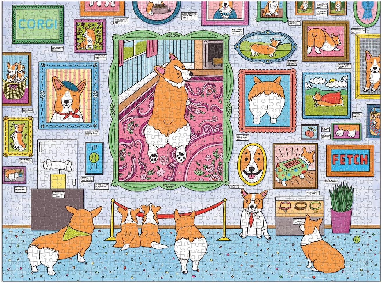 Museum of the Corgi 1000 Piece Puzzle: 1000 Piece image number 2