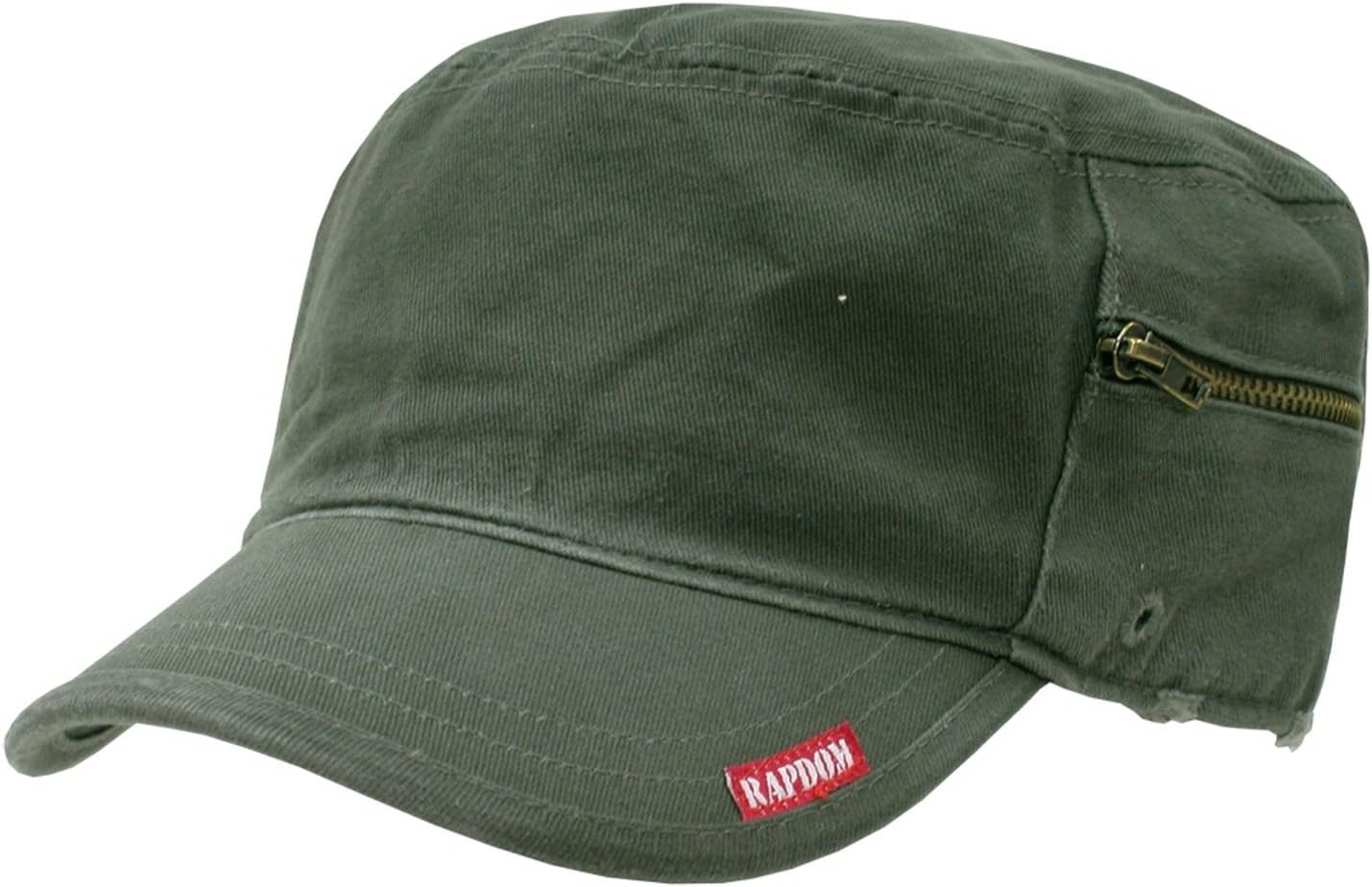 Rapiddominance Adjustable Patrol Cap with Zipper