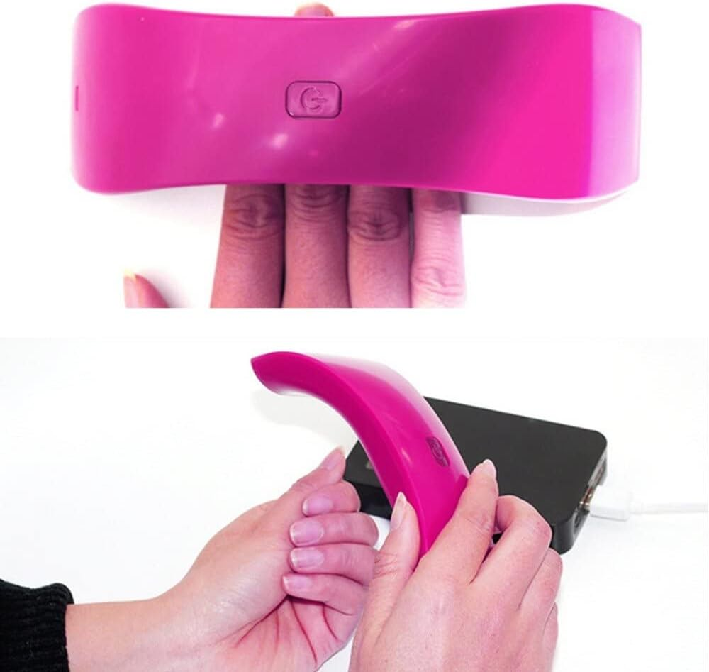Nail Dryer 9W Mini Manicure Phototherapy Machine Portable USB Manicure Light Led Gel Polishing Nail Dryer Travel Home School Office Use Nail Lamp image number 5