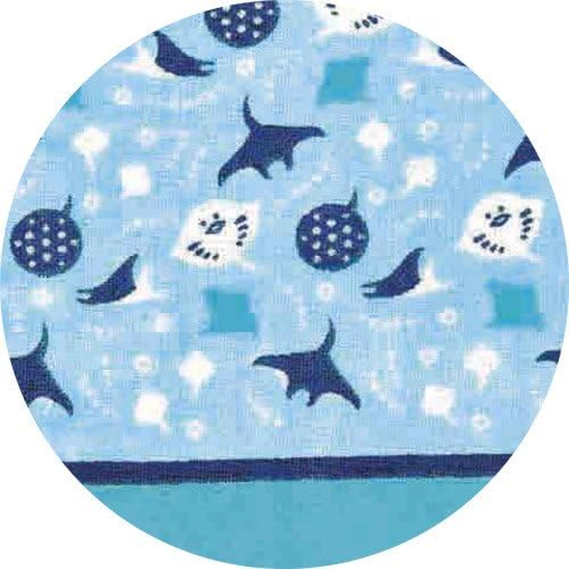 Town Musume Handkerchief 02723 Aquarium Edition, Approx. 9.8 X 9.8 Inches (25 X 25 Cm) image number 4