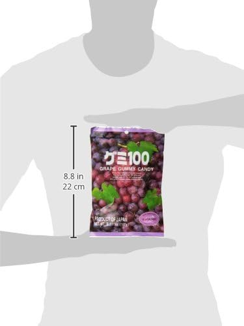 Kasugai Gummy Grape Candy 107 G image number 4