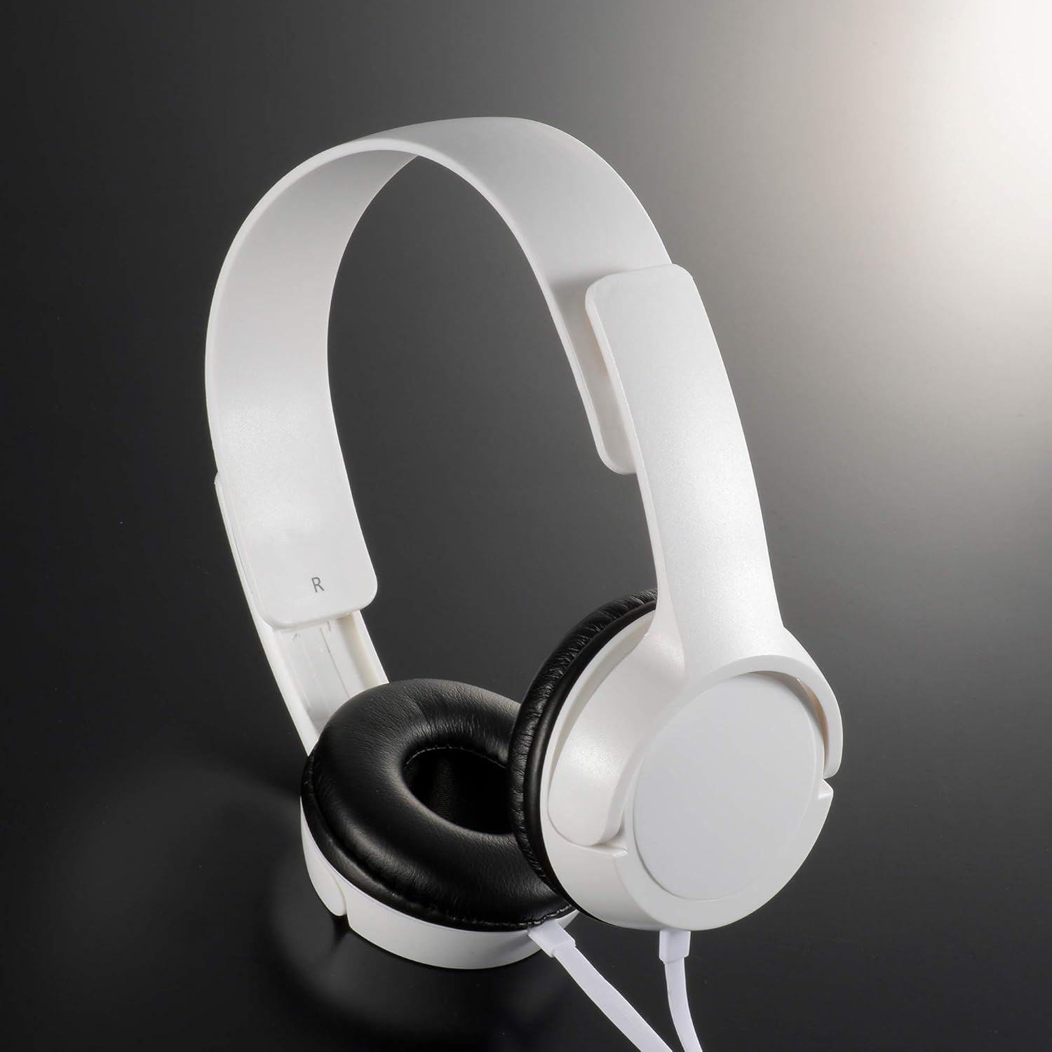 Ohm Electric Audiocomm Stereo Headphones H125 White HP-H125N-W 03-2280 OHM image number 3